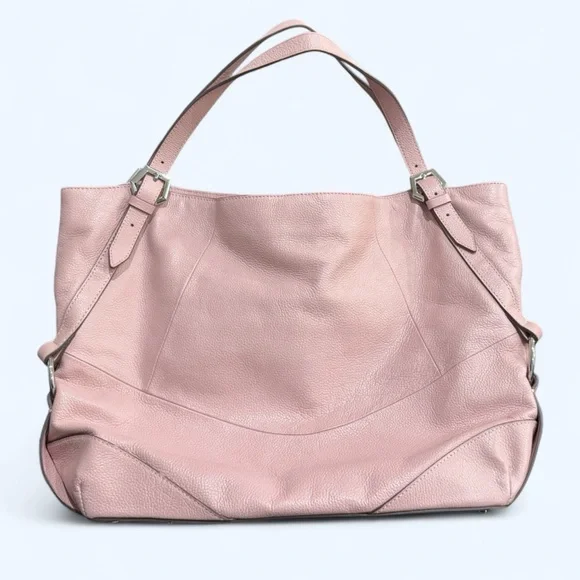 orYANY Pink Bella Leather Shoulder Bag - Picture 2 of 8